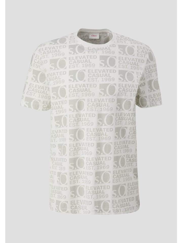 

s.Oliver Футболка 01A4_белая, Белый, s.Oliver Футболка 01A4_белая