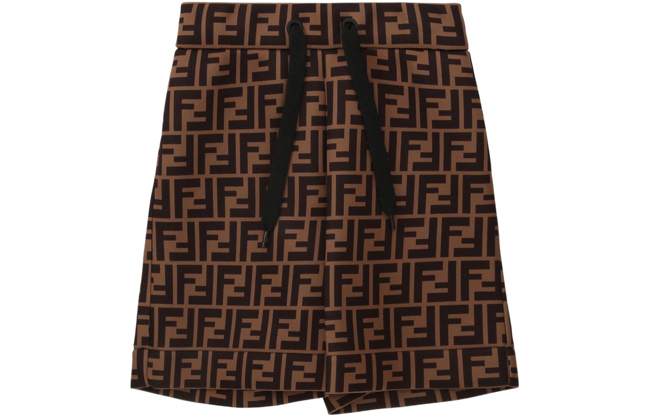 

Детская футболка FENDI, коричневая