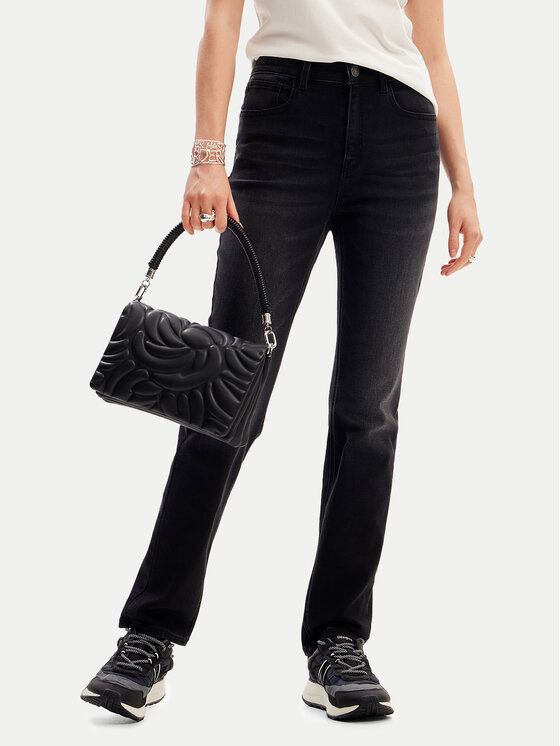 

Джинсы skinny fit Carmela 24WWDD95 Desigual, черный