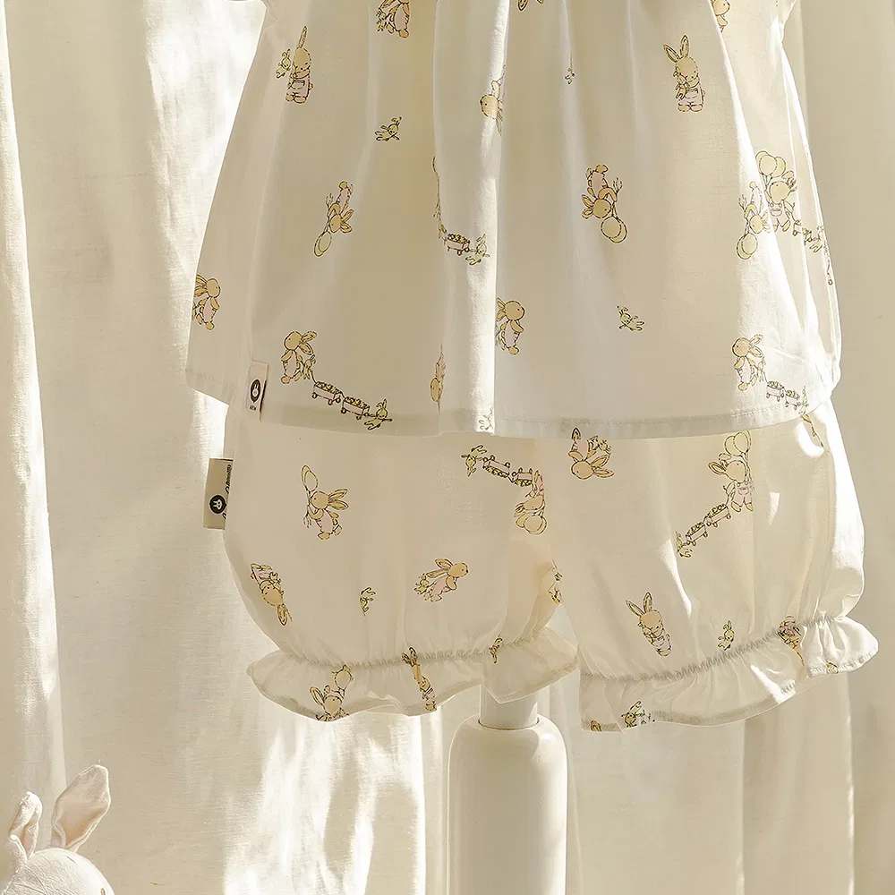 Детские летние шорты-блумеры "Маленькие кролики" от Arimcloset — фото 4