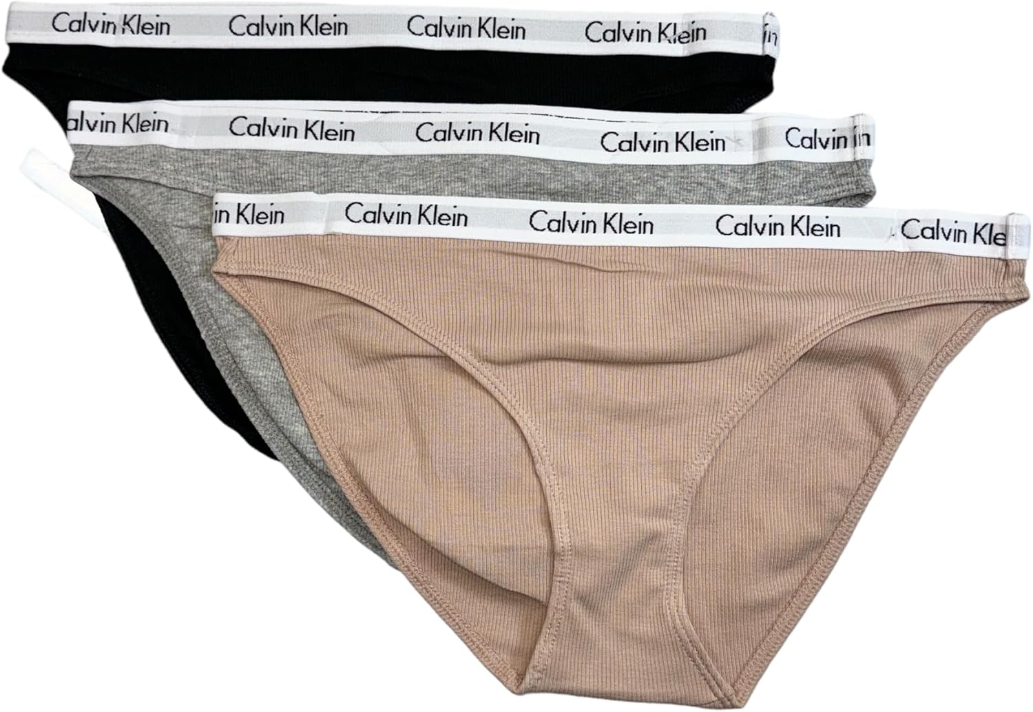 

Женские плавки-бикини Calvin Klein (упаковка из 3 шт.), Black(Qp3266-900)/G_B