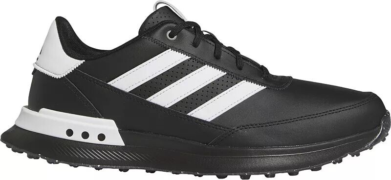

Мужские кожаные туфли для гольфа без шипов Adidas S2G, черный/серый