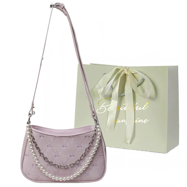 

JIANGLIDA Jianglida Женская сумка через плечо, Черно-белый подарочный пакет