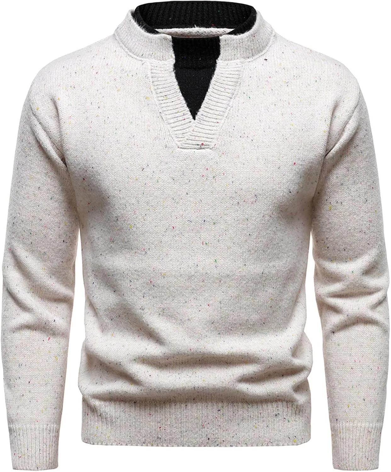 

Стильный свитер Cambkatl для мужчин, вязаный, с длинными рукавами