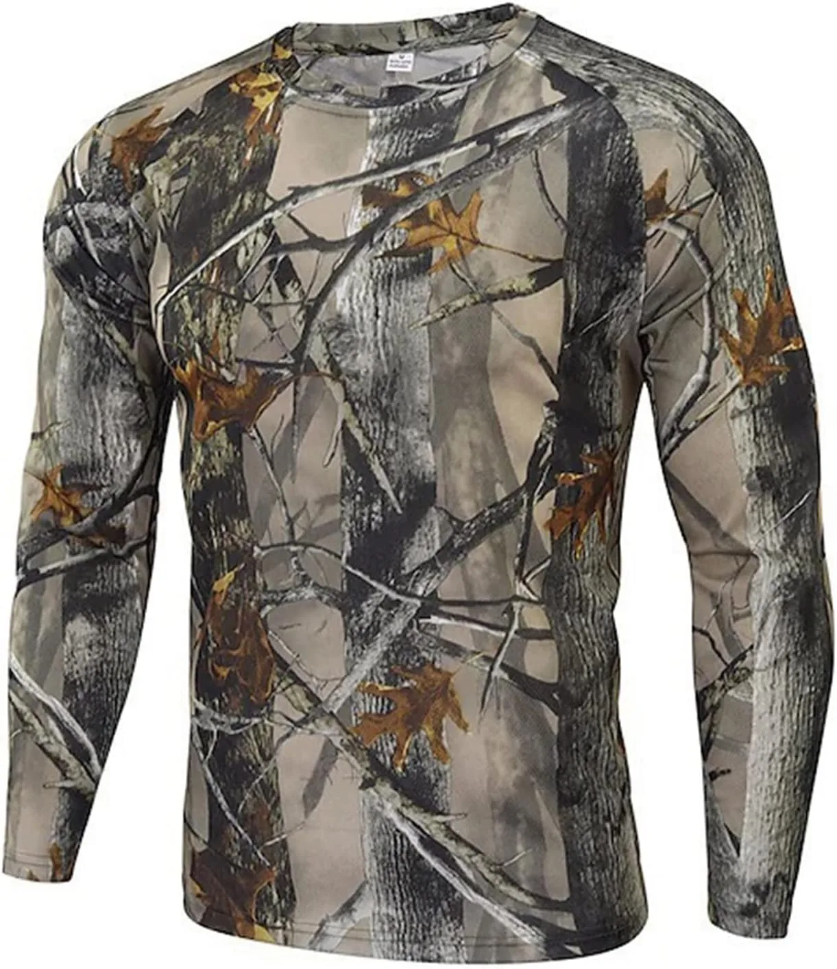 

Мужская футболка с длинным рукавом Camouflage для спорта и фитнеса YEAHDOR