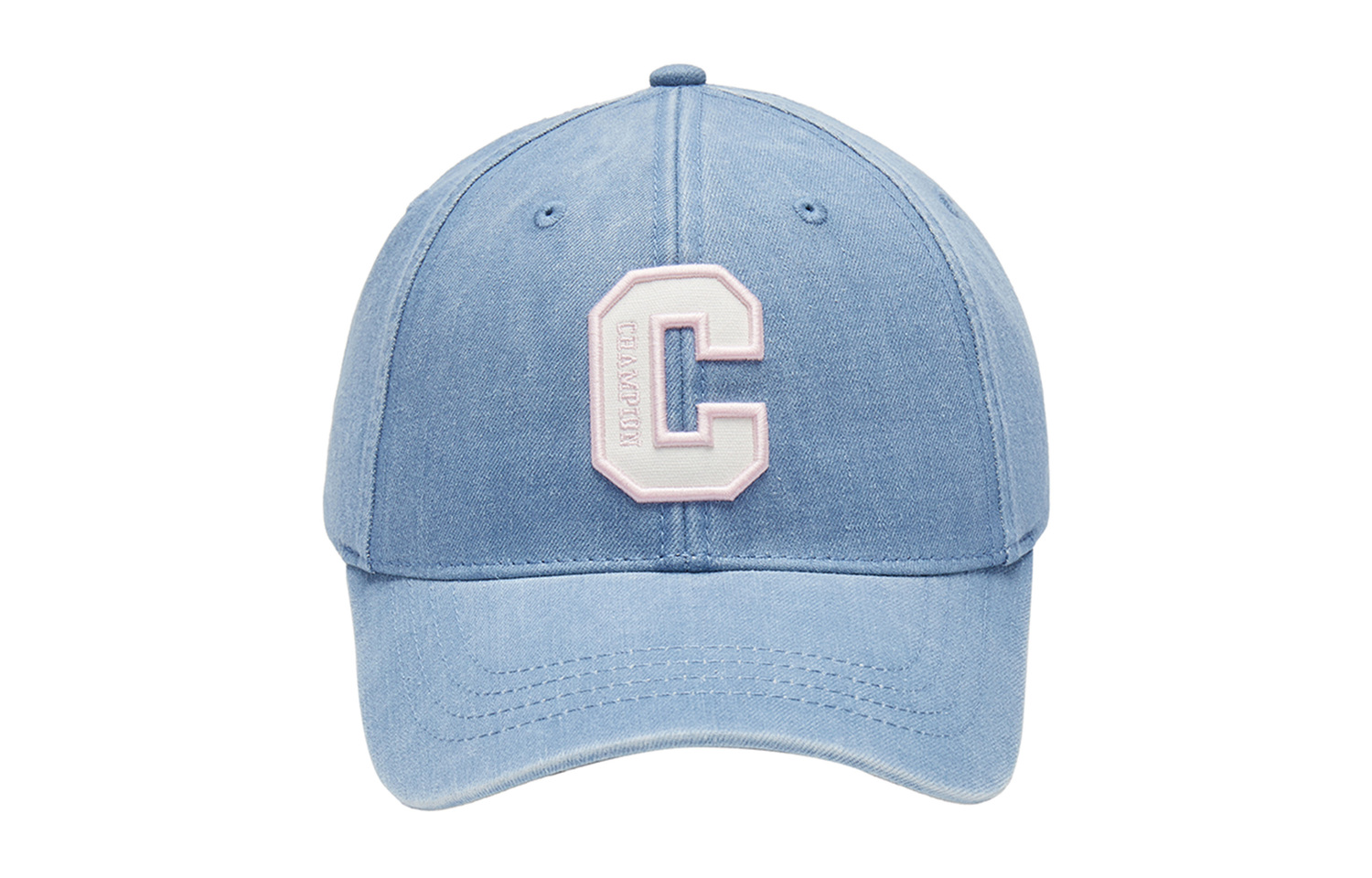 

Champion Хлопковая бейсболка унисекс, Light Denim Blue