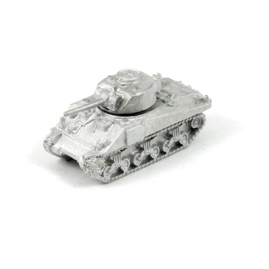 

M4 Sherman с выпуклой башней, WWII Micro Armour - United States - Tanks (1:285)