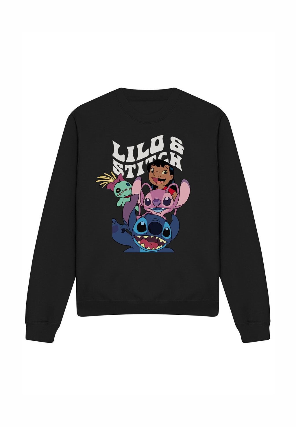 

Толстовка LILO STITCH CHARACTER MONTAGE PRINT Disney, черный