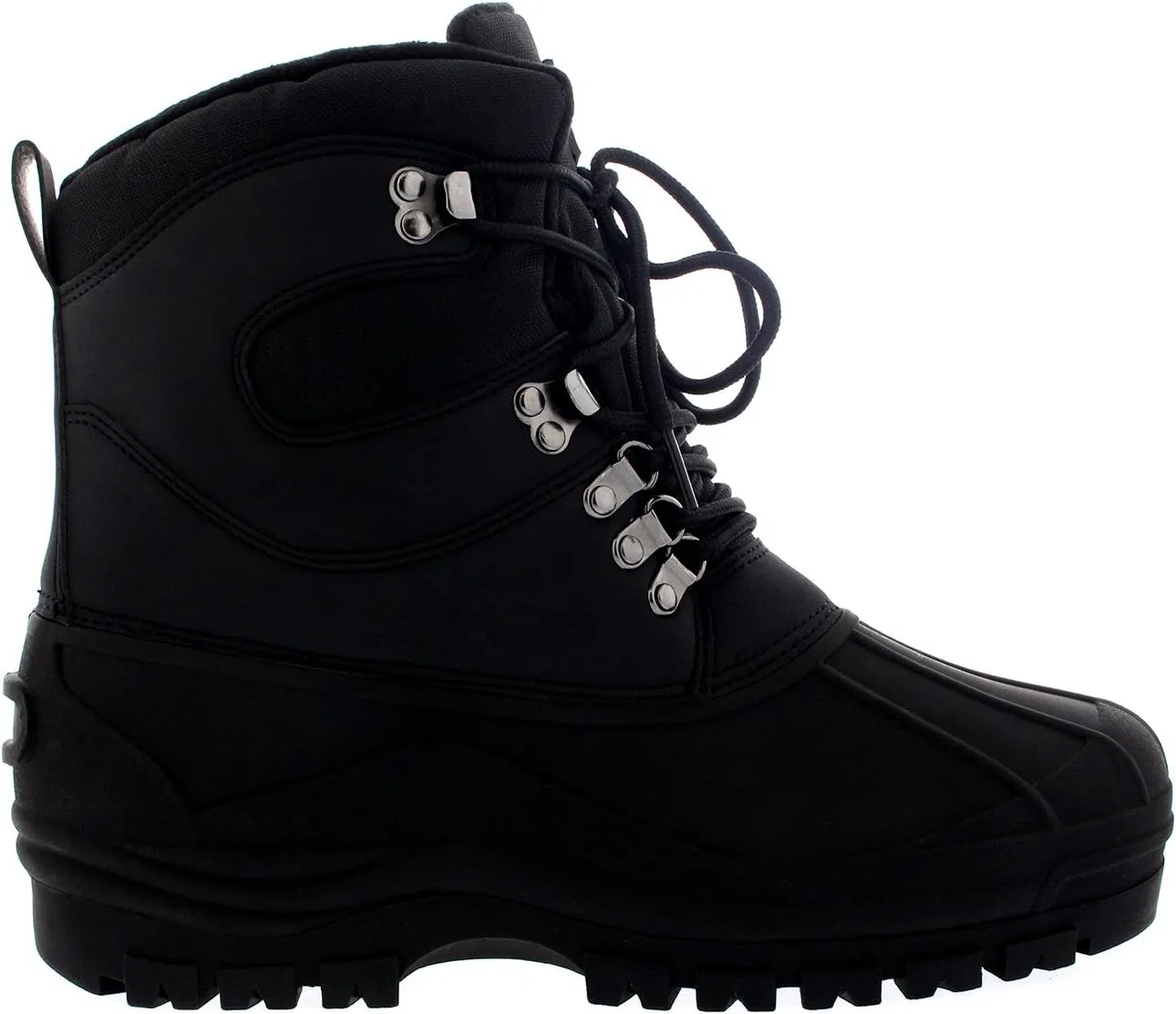 Ботинки POLAR Herren Schneestiefel, wasserdicht, zum Wandern, Wandern, kurze Stiefeletten, Black — фото 4