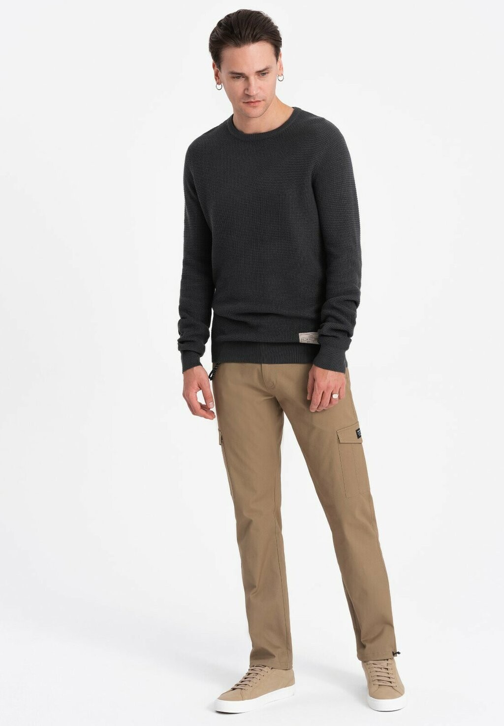 

Брюки-карго WITH POCKETS Ombre, светло-коричневый