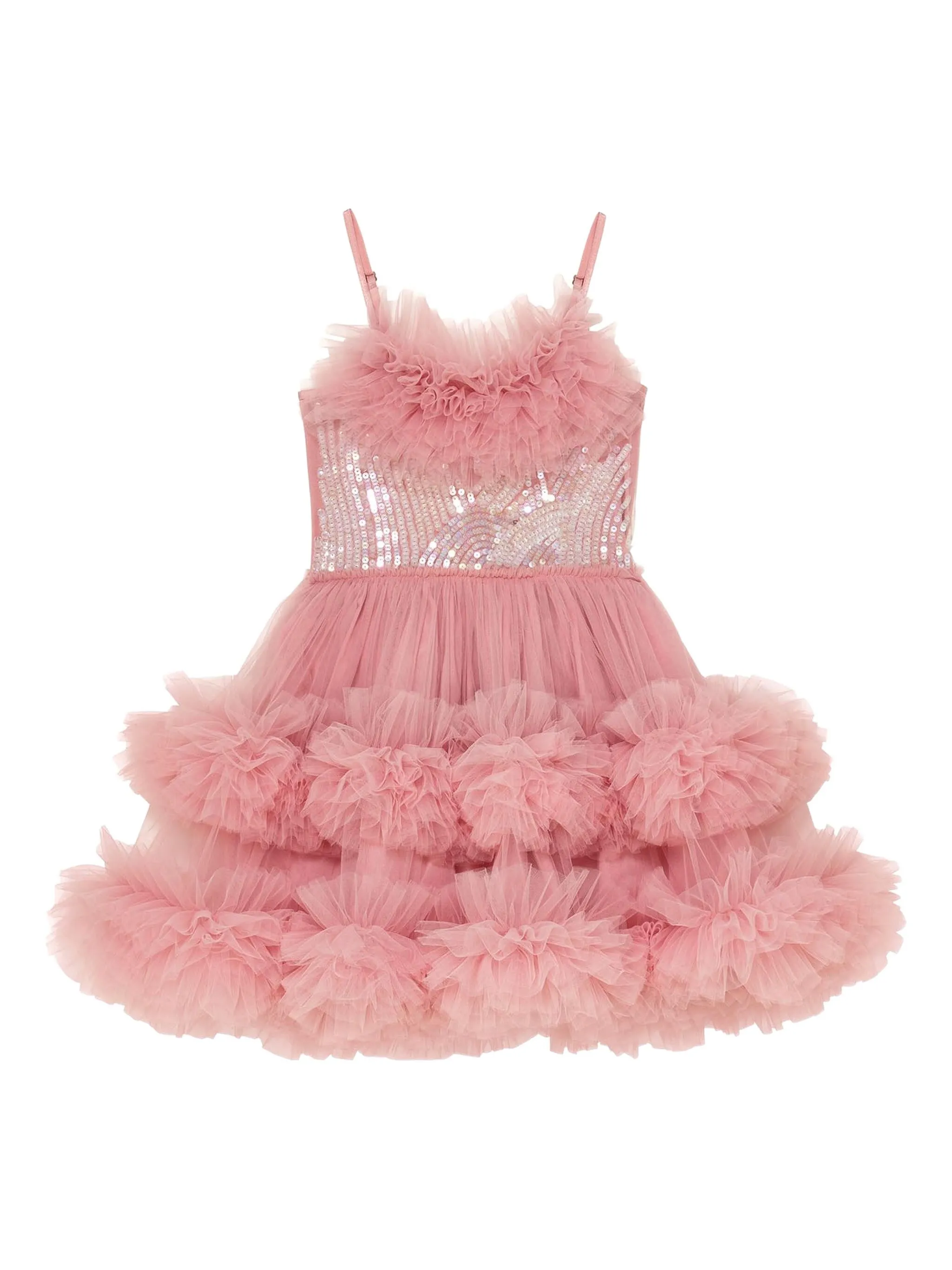 

Пышное платье Petunia Tutu Du Monde, розовый