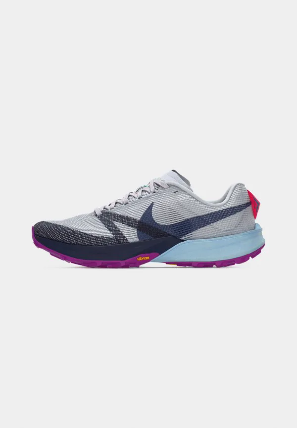 Кроссовки для трейлраннинга terra kiger 10 Nike Performance, Metallic Platinum-Coloured/Midnight Navy/Sapphire/Glacier Blue — фото 2