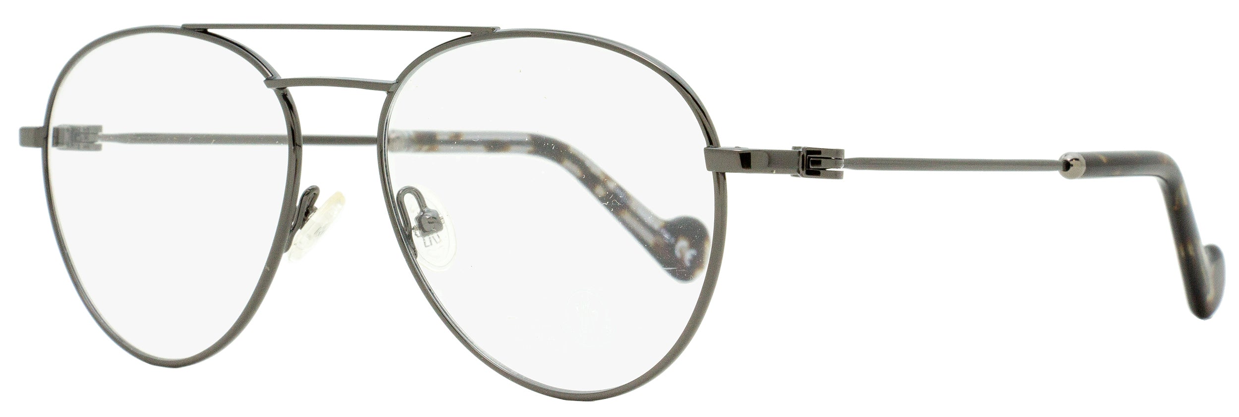 

Женские очки Moncler ML5023 008 Dark Gunmetal/Gray Havana 54 мм