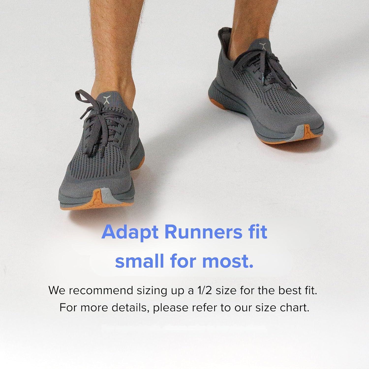 Кроссовки Adapt Runners для женщин и мужчин - минималистичные кроссовки для ходьбы босиком: широкий носок, нулевой перепад высоты подошвы, легкие и гибкие, идеально подходят для ходьбы, бега и повседневного комфорта Flux Footwear, серый — фото 2
