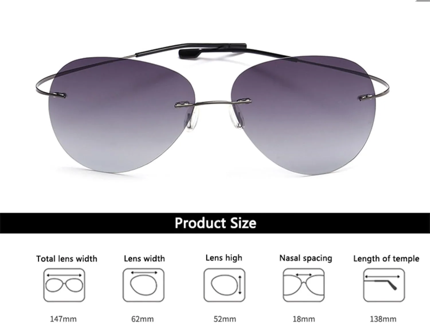 

Солнцезащитные очки с защитой от УФ-излучения UV400 | Тонкие линзы серого цвета | Для женщин и мужчин, для занятий спортом на открытом воздухе и вождения DSVIGF, C6