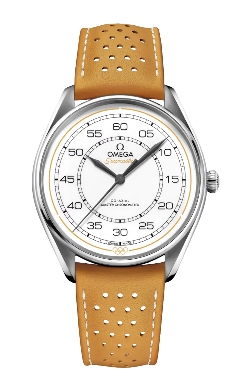 

Seamaster olympic official timekeeper 39,5 мм, сталь на коже - лимитированная серия - 522.32.40.20.04.002 OMEGA