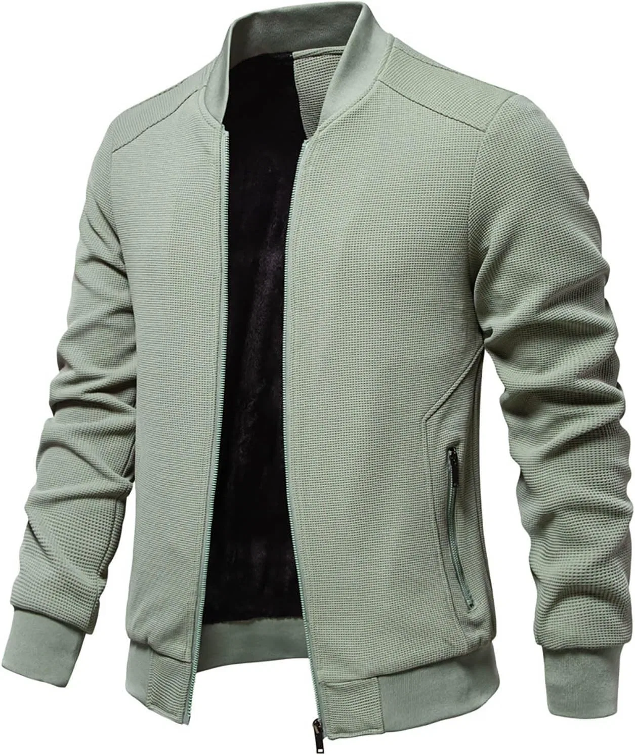 Мужская куртка Slim Fit, Polyester, Light Green — фото 3
