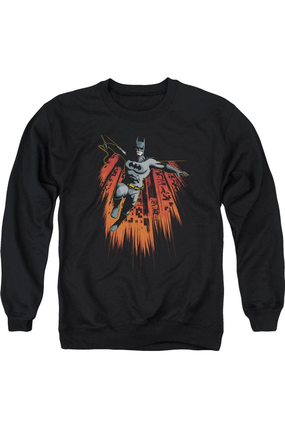 

Толстовка Batman Majestic для взрослых с круглым вырезом Gildan, черный