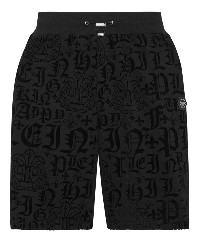 

Спортивные шорты готический пленэр Philipp Plein, черный