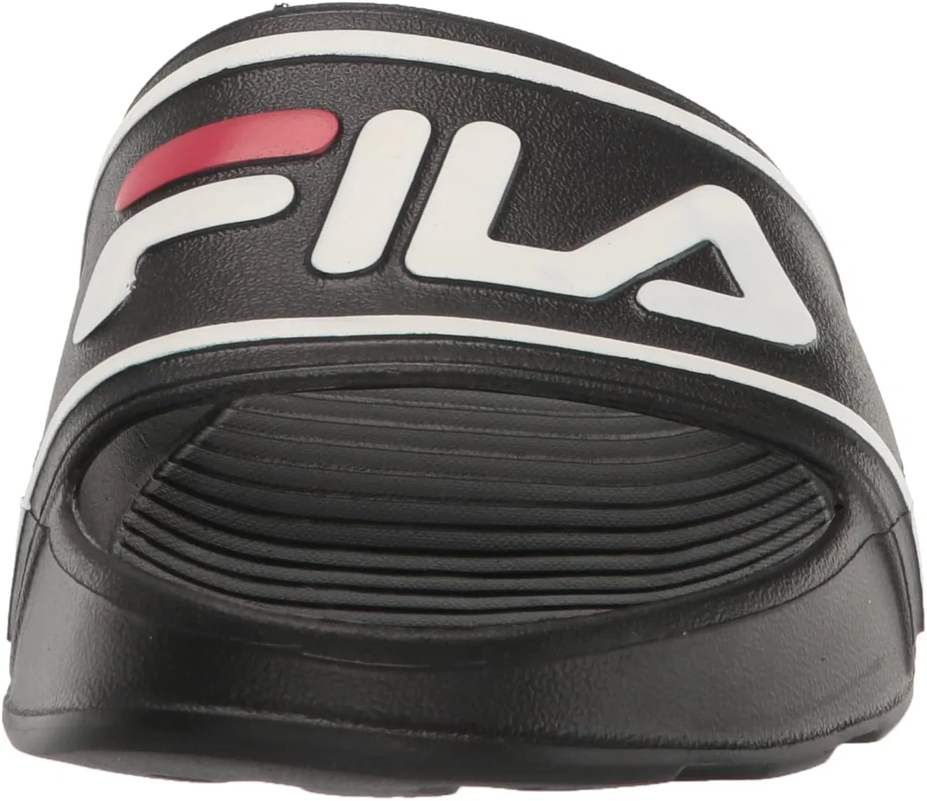 Спортивные сандалии Fila Slide, черный/белый/красный — фото 2