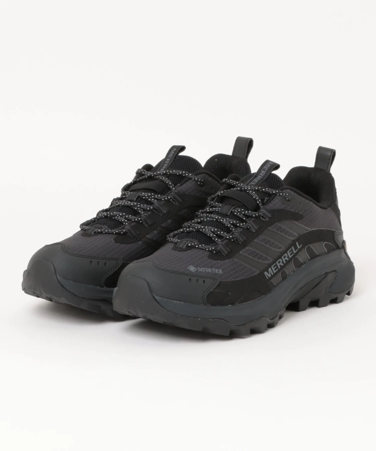 Мужские кроссовки для трейла с GORE-TEX MOAB SPEED 2 MERRELL чёрные