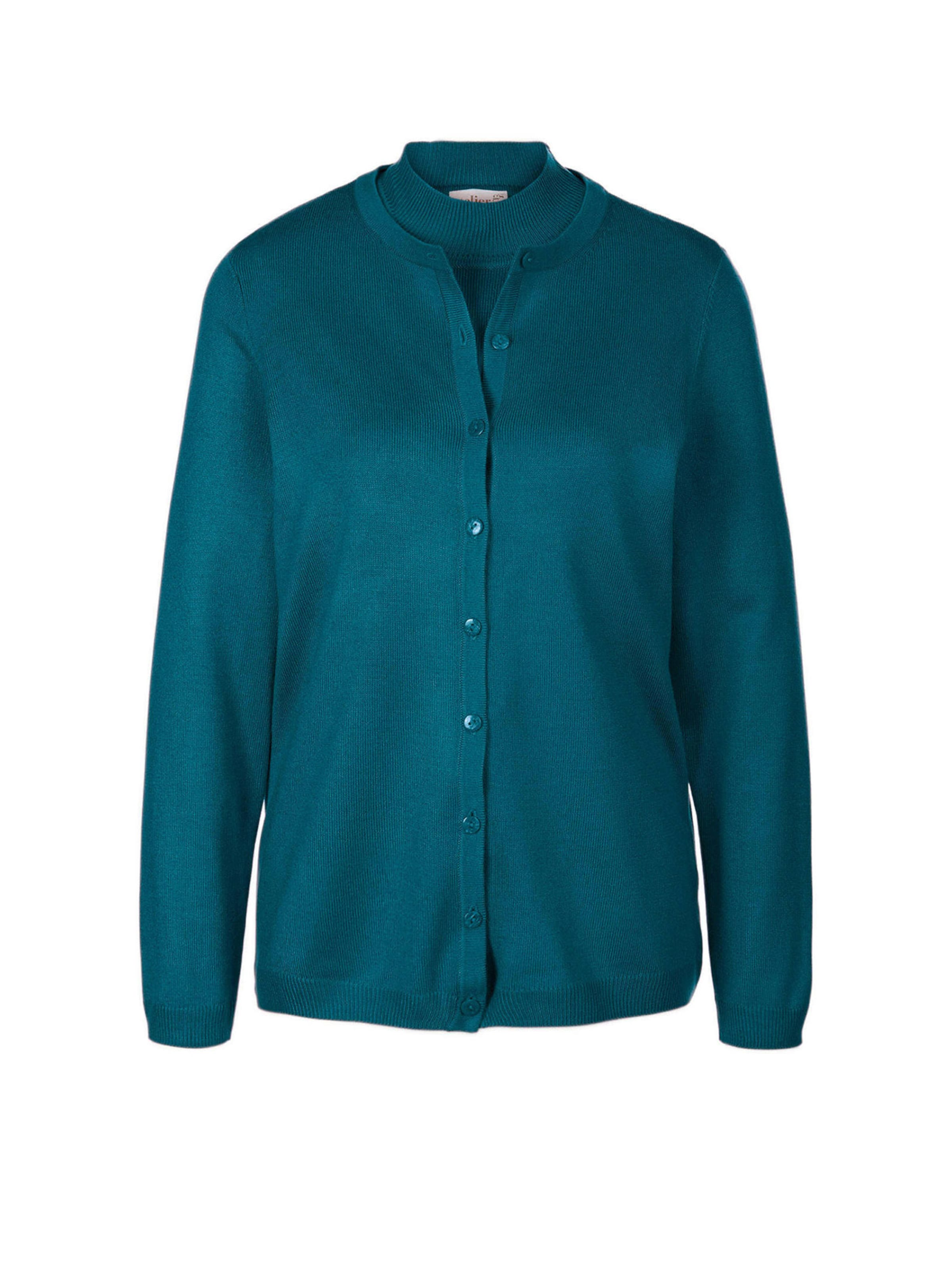 

Goldner Вязаный кардиган в синем цвете