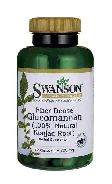 

Препарат, способствующий снижению веса Swanson Glucomannan, 90 шт