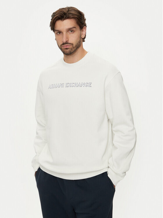 

Толстовка обычного кроя Armani Exchange, белый