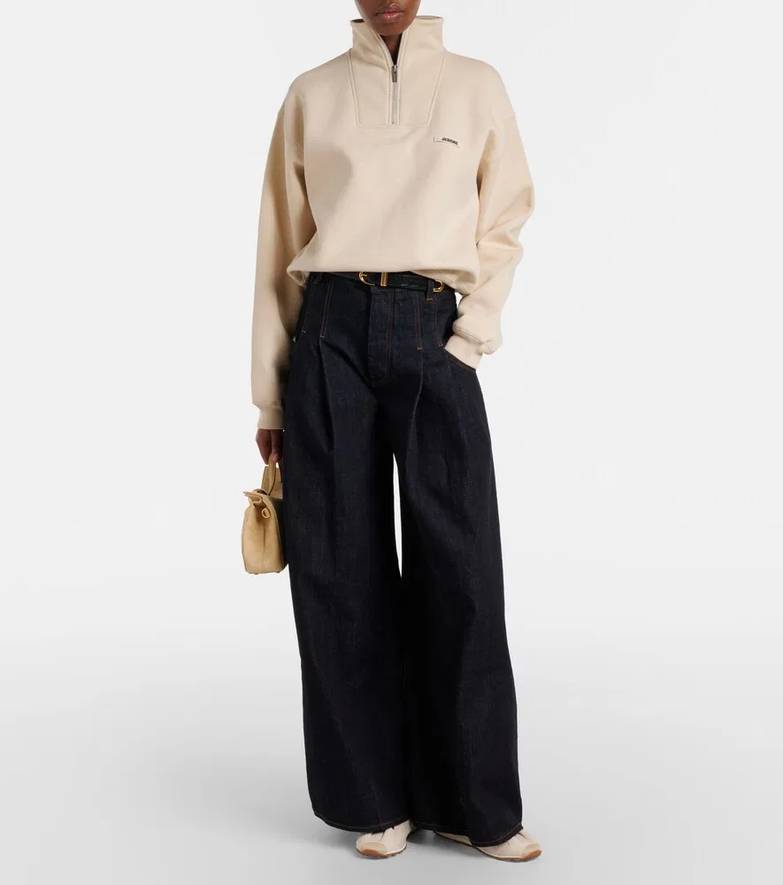 Джинсы Souro с широкими штанинами Jacquemus, синий — фото 2