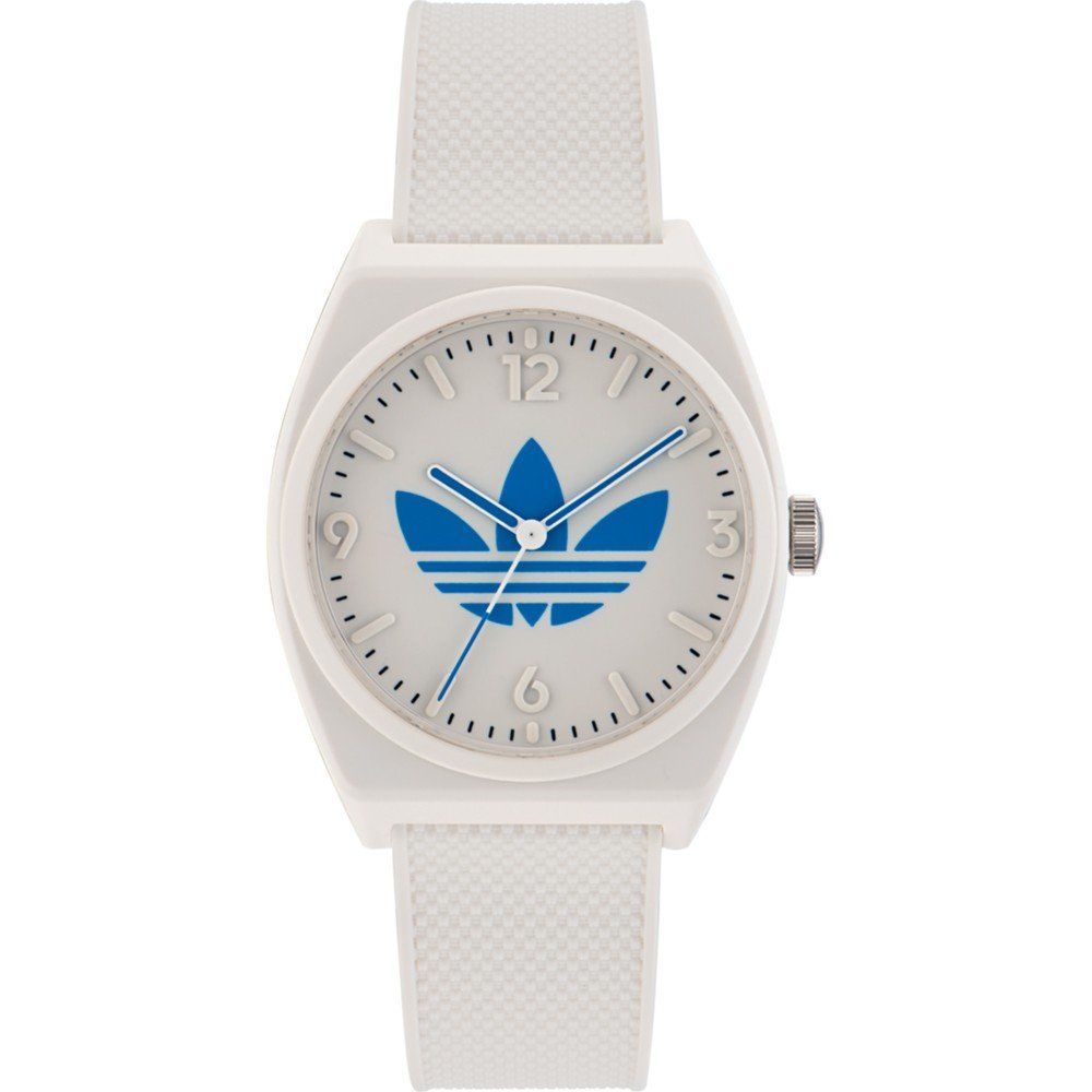

Белые синтетические часы Adidas