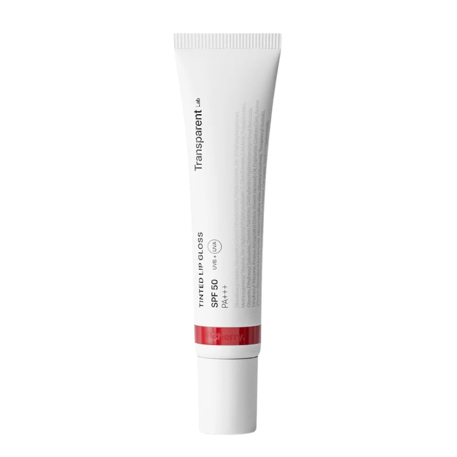 

Transparent Lab - Lip Gloss Cherry SPF50 - Блеск для губ с SPF 50, 15 мл