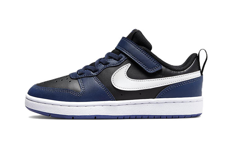 

Кроссовки Nike Court Borough Low 2 Midnight Navy Black White PS