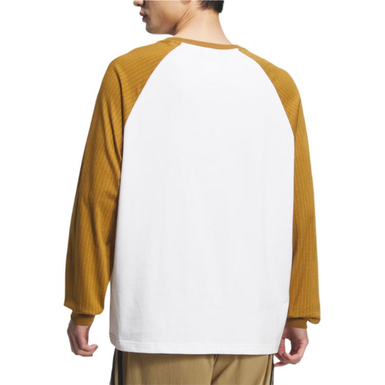 Футболка SS25 WABASH мужская Adidas Originals, белый/бронзовый — фото 3