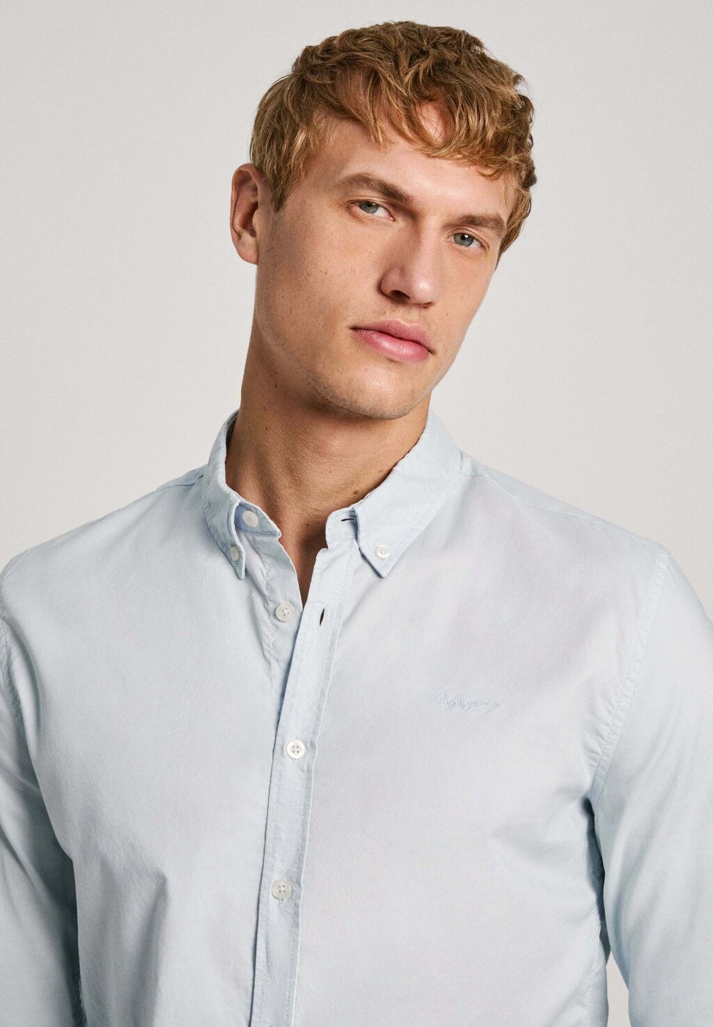 

Рубашка MALLON Pepe Jeans, синий