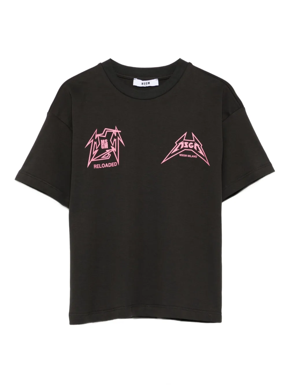 

Футболка с логотипом MSGM Kids, черный