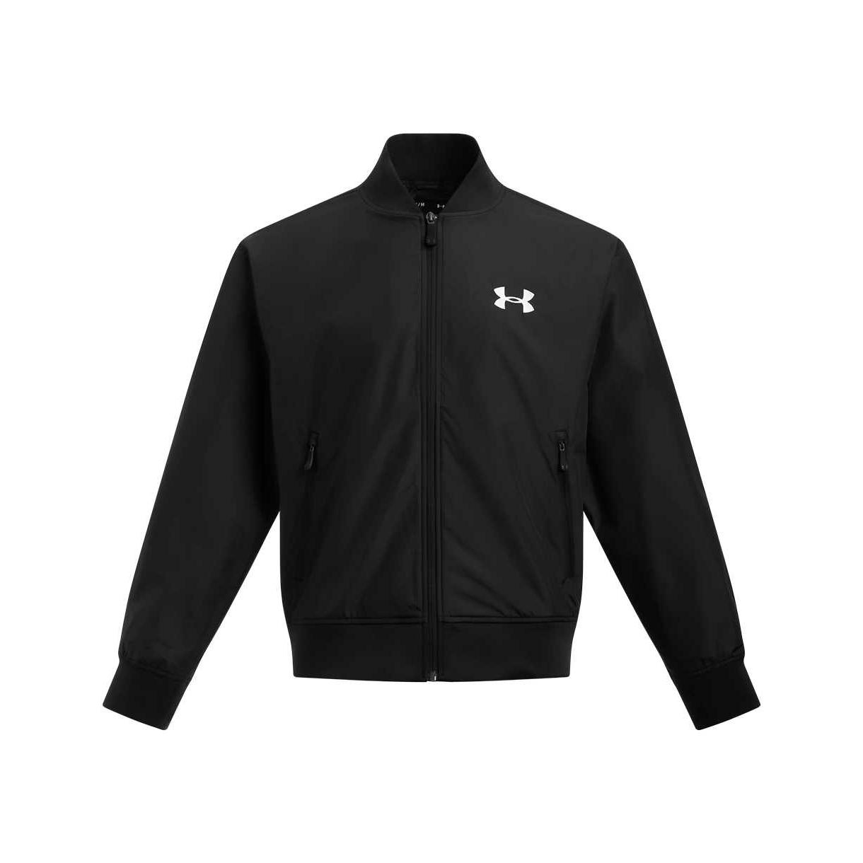 

Under Armour Тканая куртка унисекс черный, Black