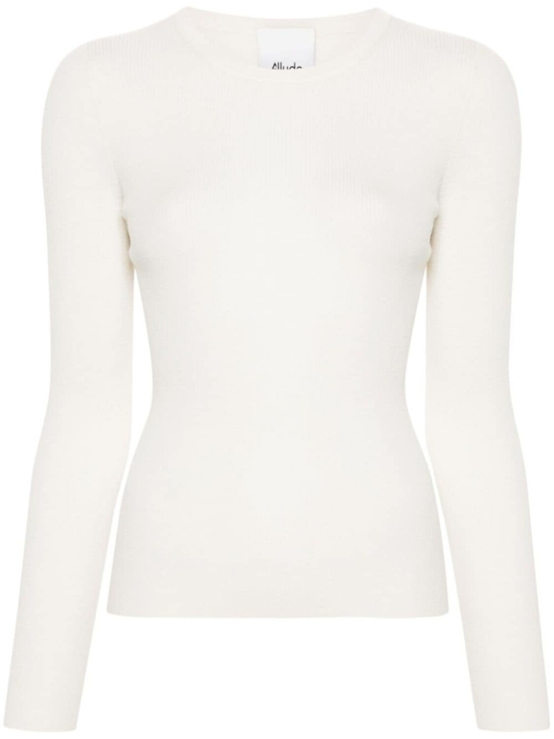 

Allude шерстяной джемпер с круглым вырезом, нейтральный цвет