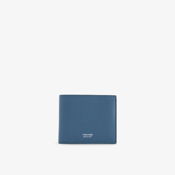 

Кожаный кошелек Bifold Tom Ford, индиго