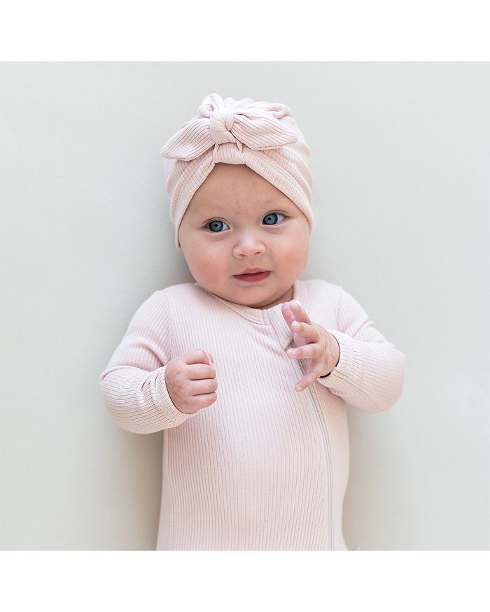 Унисекс комбинезон на молнии с резинкой - для малышей Kyte Baby, розовый — фото 4