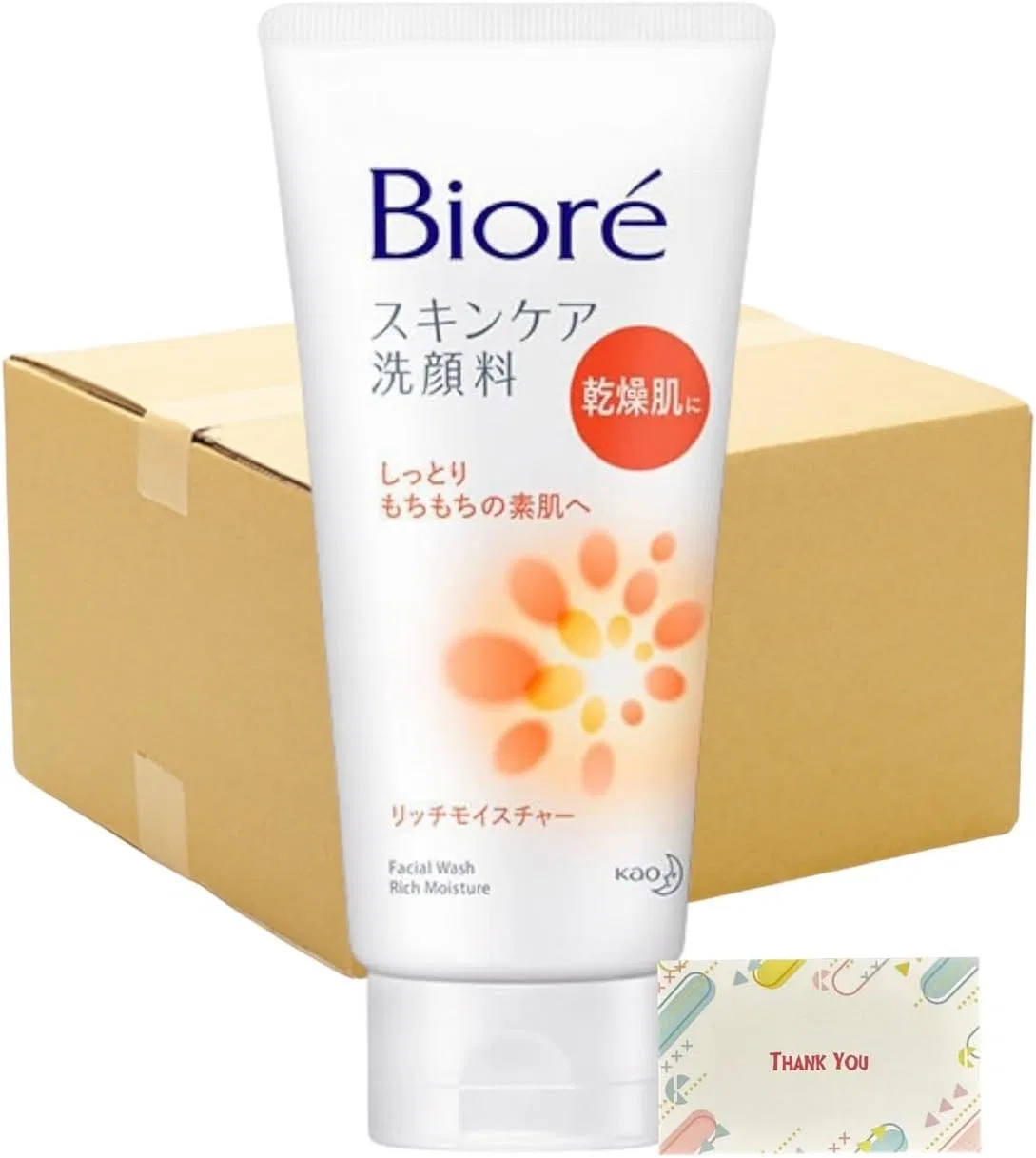 Гель для умывания Kunutonn — Kao Biore Rich Moisture с увлажняющим эффектом, 130 г