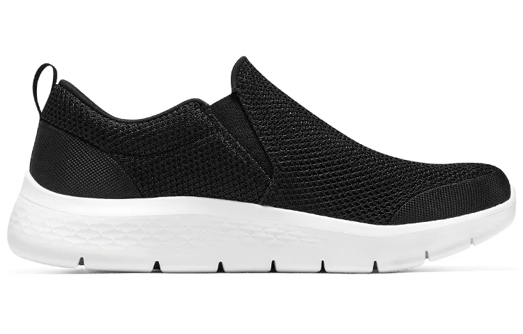 Skechers Go Walk Fle Low top Casual Shoes мужские черно-белые — фото 3