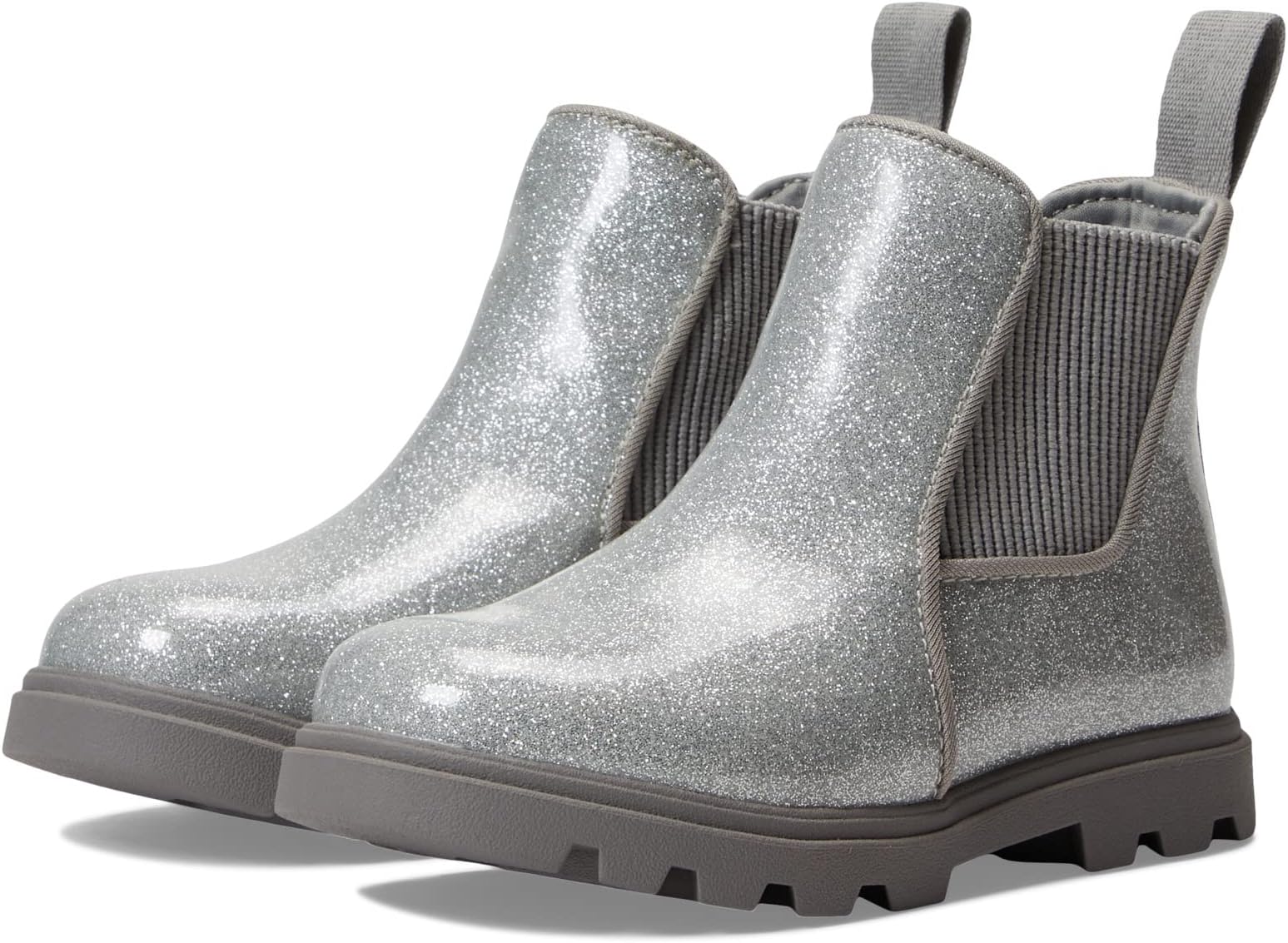 

Ботинки Native Shoes Kids Kensington Treklite, цвет Silver Glitter/Pigeon Grey