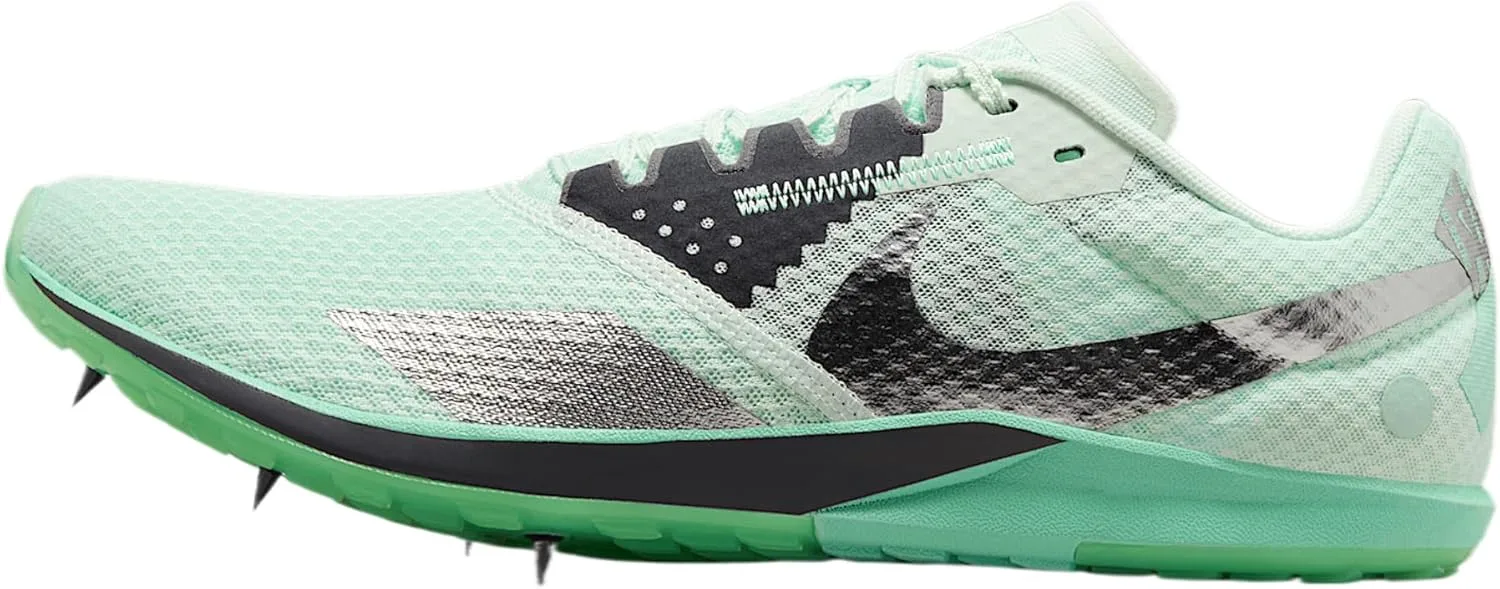 Шиповки кросс кантри Nike Rival XC 6 DX7999, зеленый/серебряный