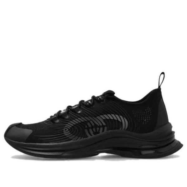 

Кроссовки run sneaker 'all black' Gucci, черный