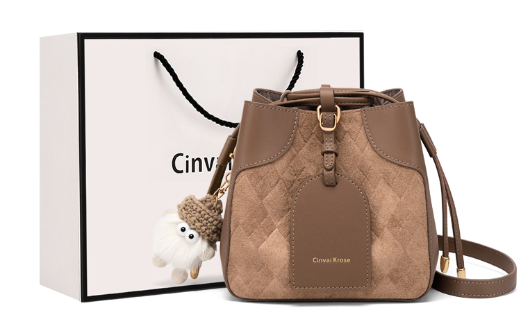 

Сумка через плечо CinvaiKrose, Черный кофе