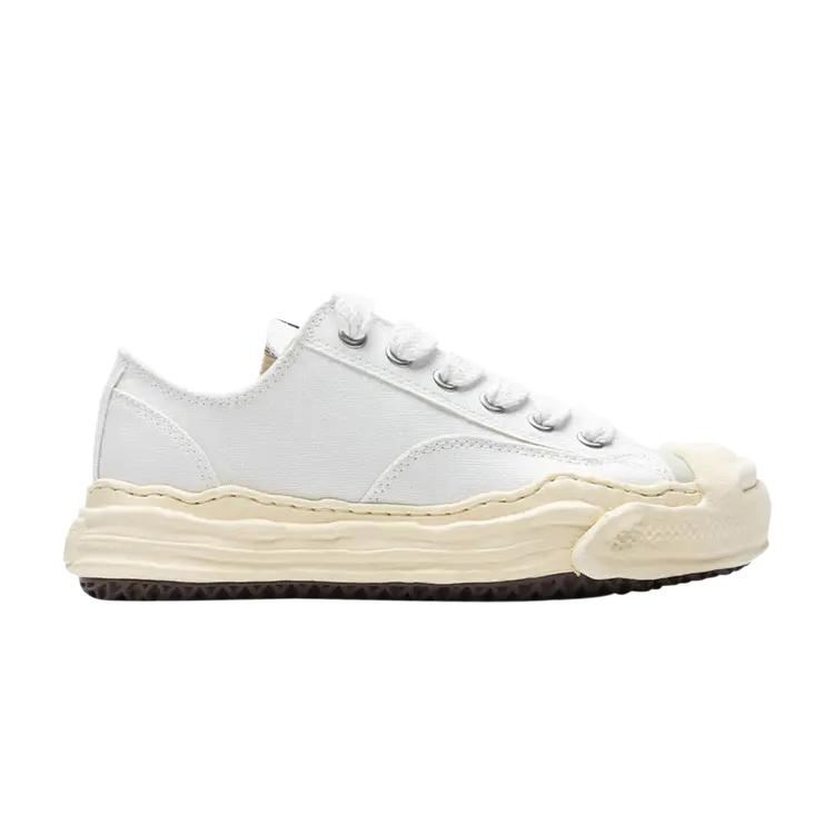 

Кроссовки Maison Mihara Yasuhiro Hank Vintage Sole Canvas Low 'White', белый