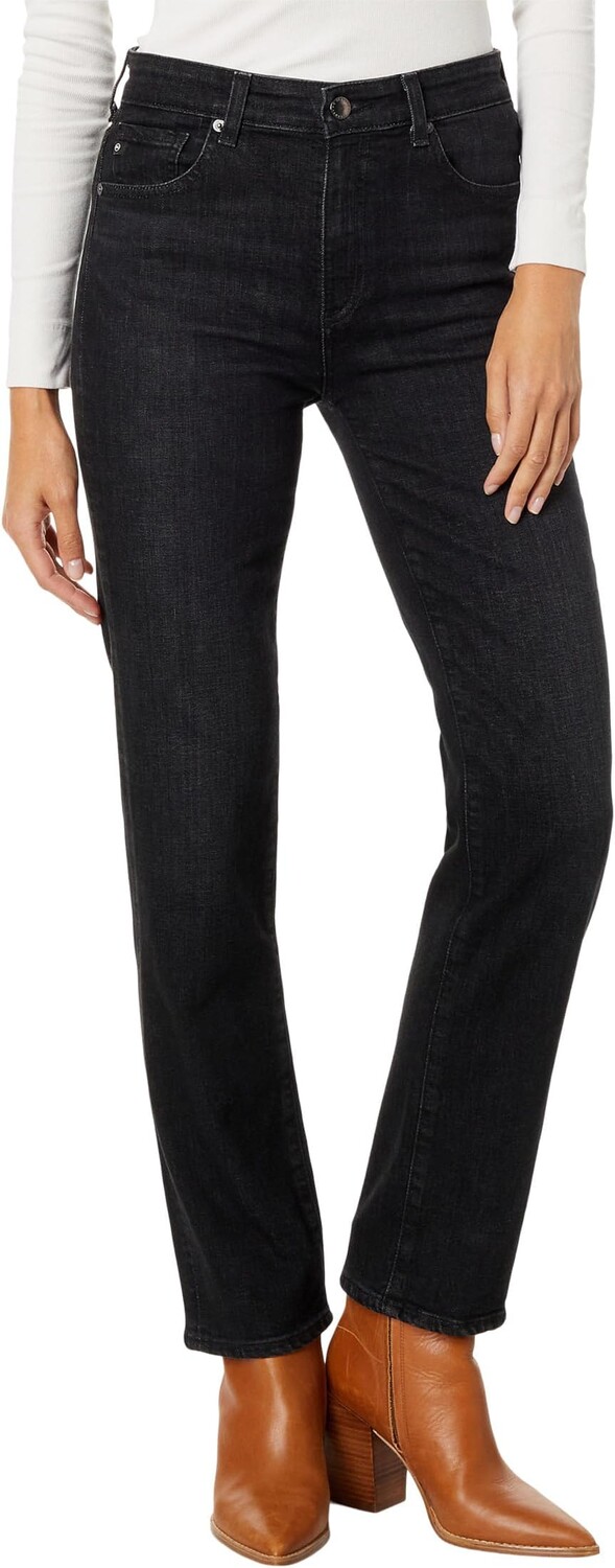 

Джинсы Saige High-Waist Straight Leg Jeans in Cosmopolitan AG Jeans, цвет Cosmopolitan