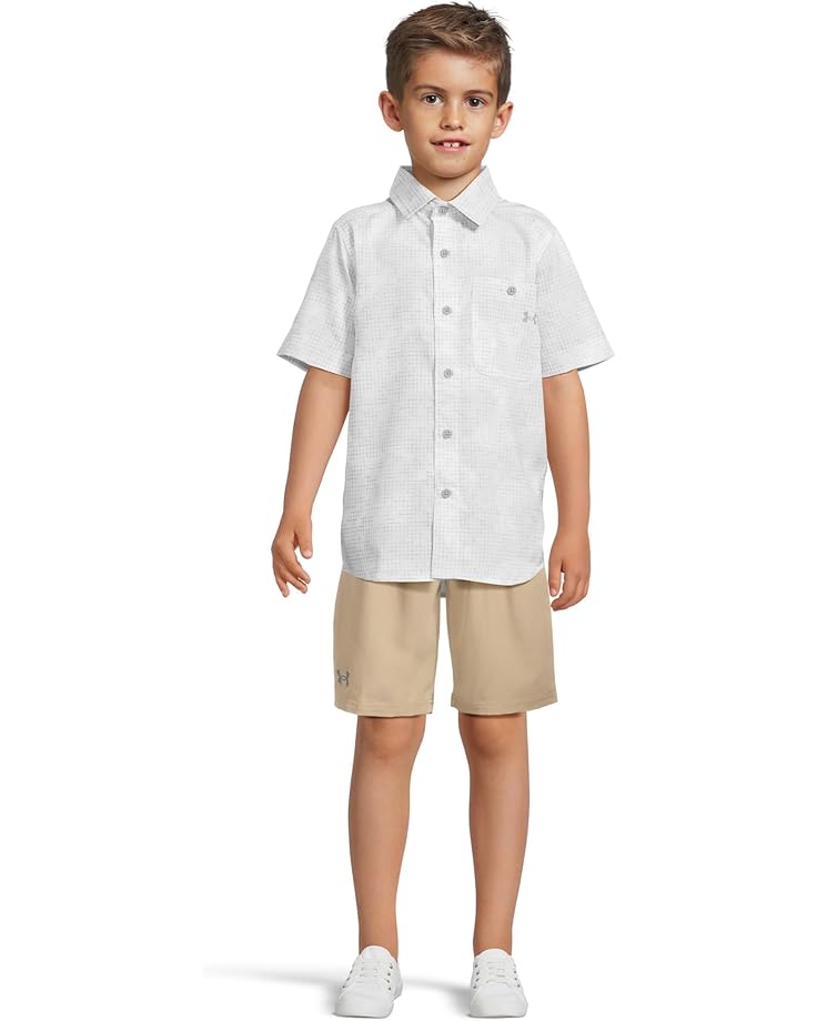 Рубашка Under Armour Kids Camo Fish Shirt, цвет Halo Grey — фото 4