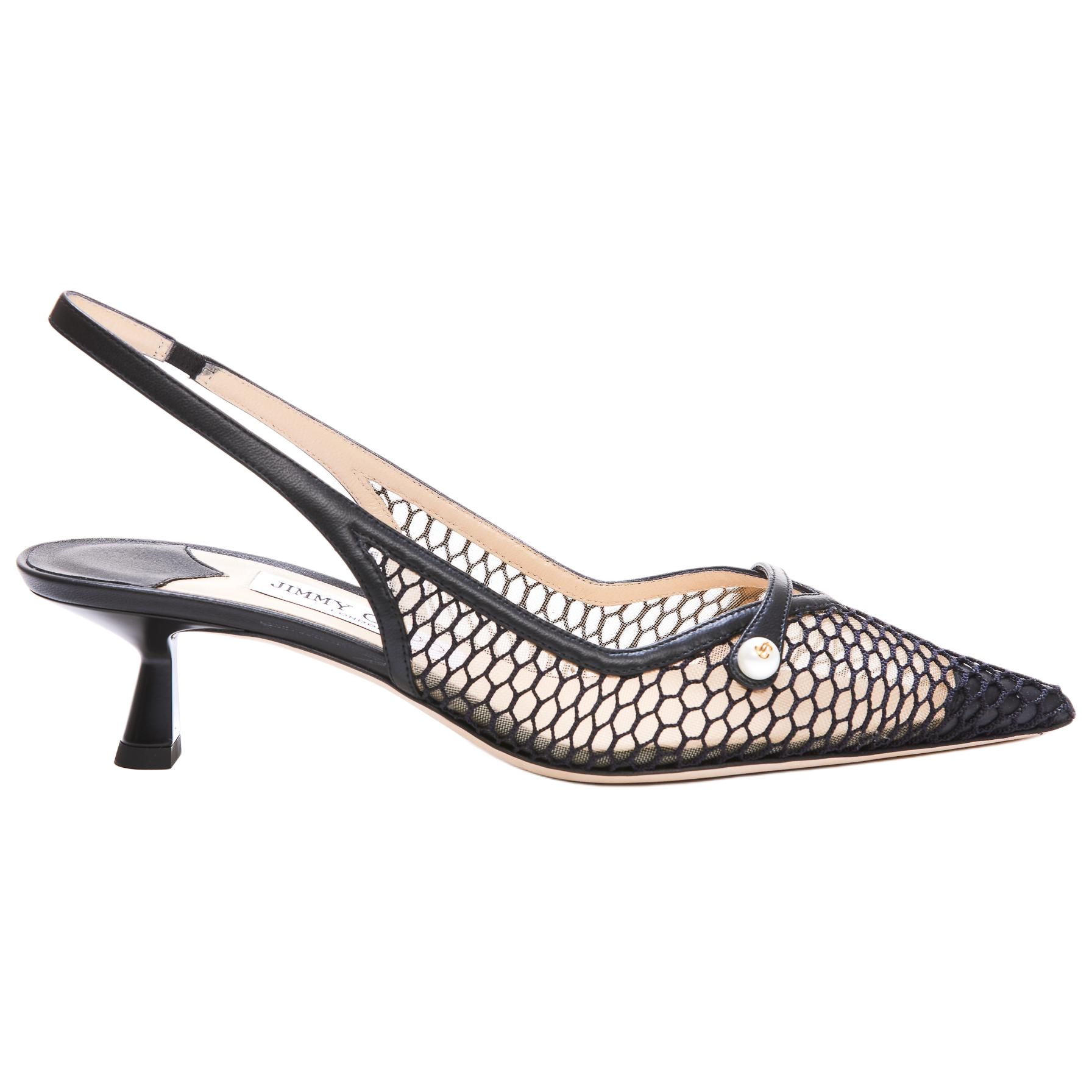 Амита 45мм Лодочки на Тонком Каблуке Jimmy Choo — фото 2
