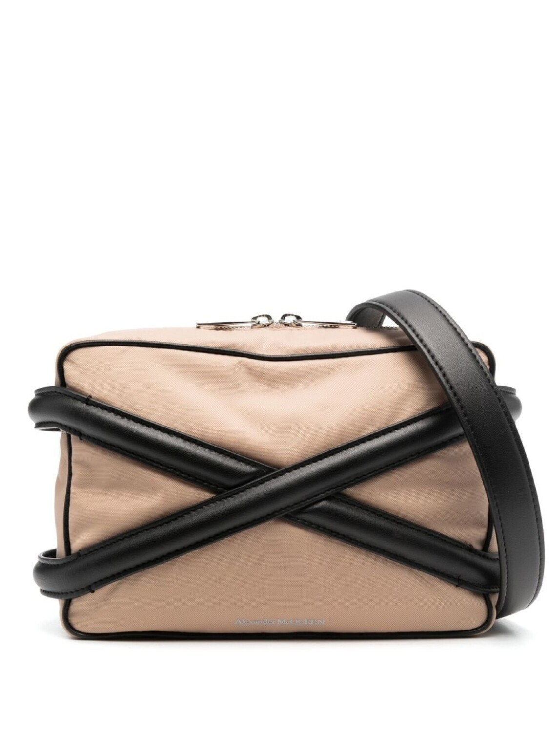 

Alexander McQueen каркасная сумка The Harness, нейтральный цвет